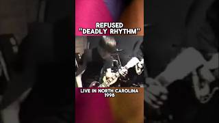 Refused - "Deadly Rythym" live in North Carolina (1998) #90spunk #refused #90shardcore #hardcorepunk