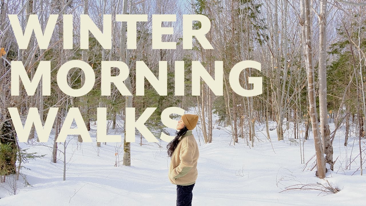 Winter Morning Walks | Slow & Peaceful Moments ❄️🌿🚶🏽‍♀️
