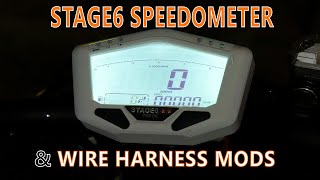 Stage6 Multi-Function Gauge Install And Updating The Wire Harness On My Chinese Scooter! T1 : Part3