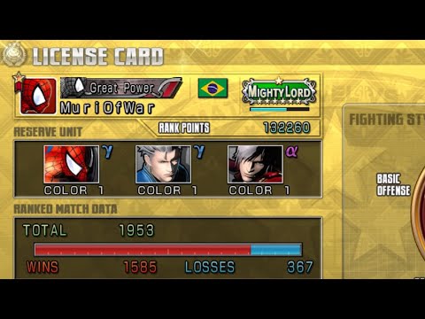 UMVC3 - RANKED SETS #66! (ROAD TO COSMIC)