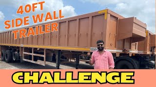 40 Feet Lamba Trailer / Side Wall Trailer 40 Ft | Container Loading Ka Expert