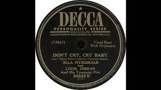 Watch Ella Fitzgerald Dont Cry Cry Baby video