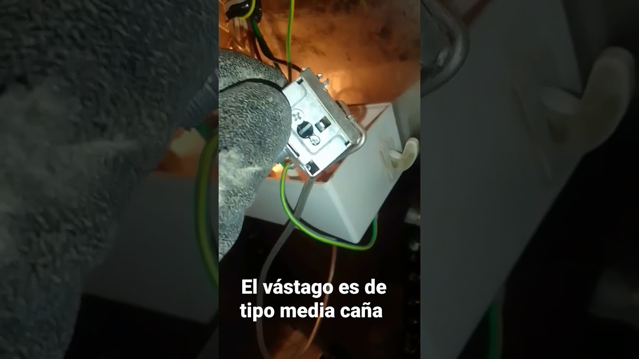 Regulación termostato media caña