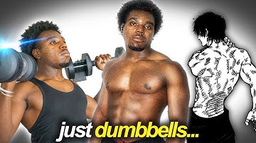 How I Built a V-Taper With Just Dumbbells at Home