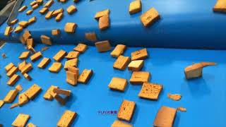 Sliced dry cake automatic production line