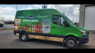 Celebrity Mercedes Sprinter Van Vinyl Wrap | Printam Wealth