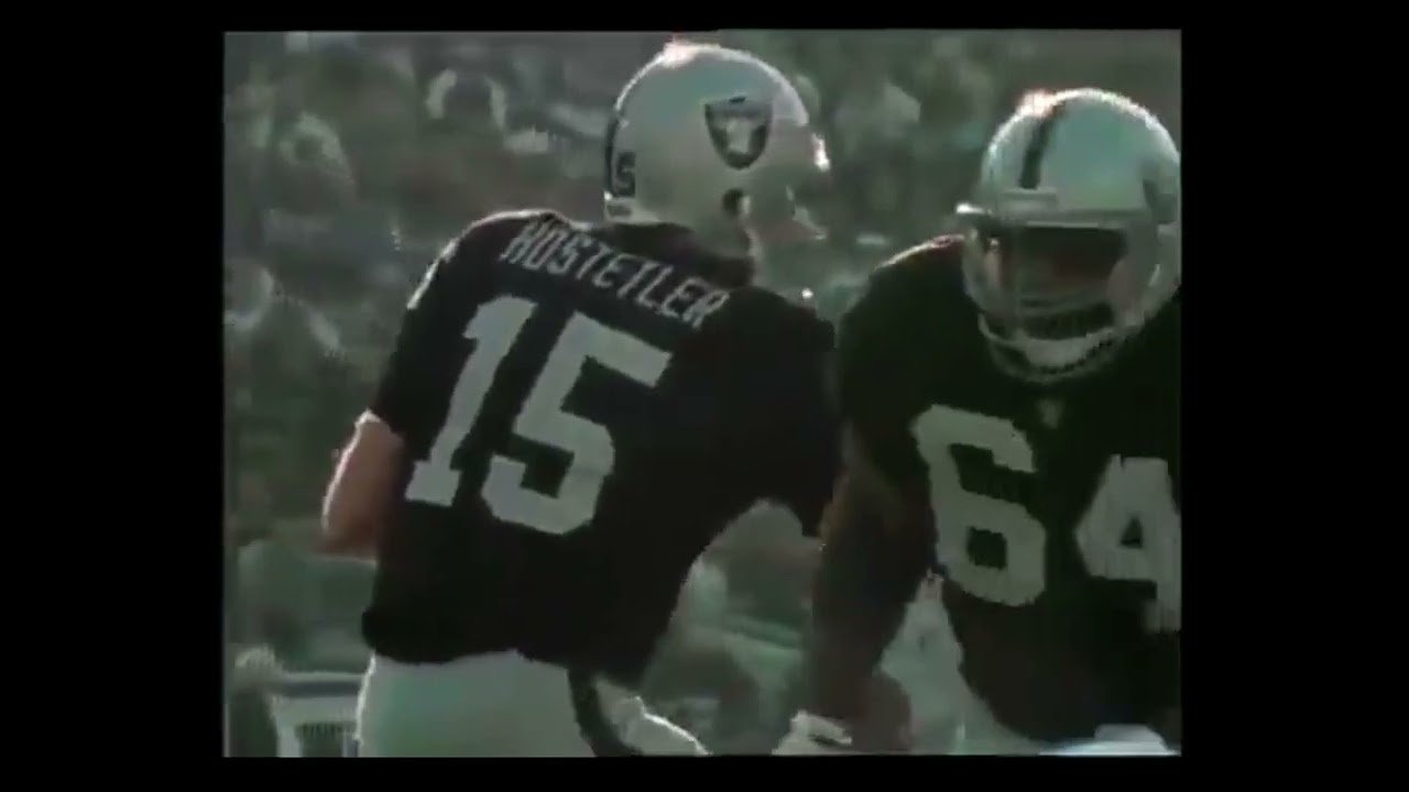 Los Angeles Raiders -1993 Wild Card Highlights. Victory over Denver at Los Angeles Memorial Coliseum
