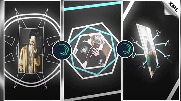 NEW TREND XML FILE PRESET💝 3D iCON EFFECT #alightmotion