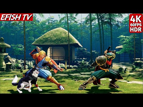 Galford vs Hattori Hanzo (Hardest AI) - Samurai Shodown