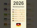 Ferien Niedersachsen 2026