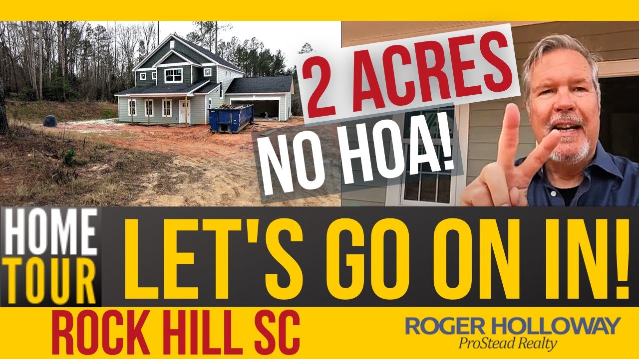 One Acre of Land? (No, 2!) HOA? (No!) Rock Hill SC near Charlotte YouTube