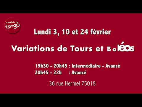 Mordida de Tango - Cours avancé février 2020