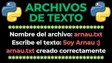 ¡Domina PYTHON! Aprende a Crear y Escribir Archivos de Texto Fácilmente