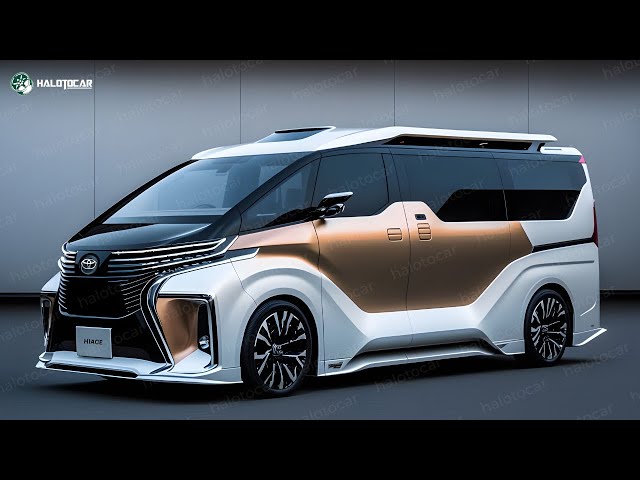 More Luxurious! New 2025 Toyota Hiace Launched! - The Next Innovations! class=