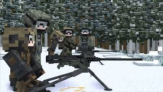 It's a machine gun | MCHeli content | MINECRAFT