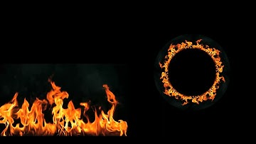 Circle of flames using #FFMPEG 🔥🔥🔥