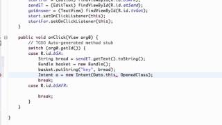 Android Application Development Tutorial 47 Passing a String between Activities Wealth