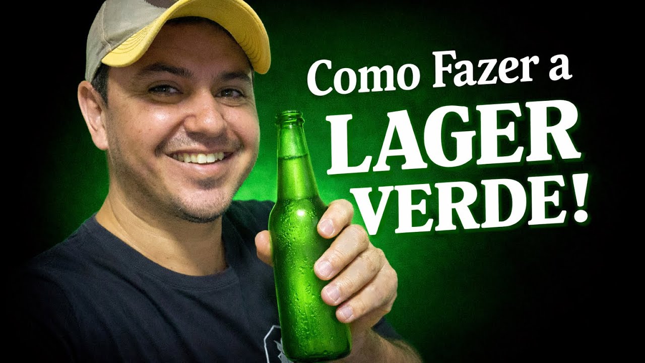 Receita Internacional  Plae lager  🍺! (Estilo da Heineken)