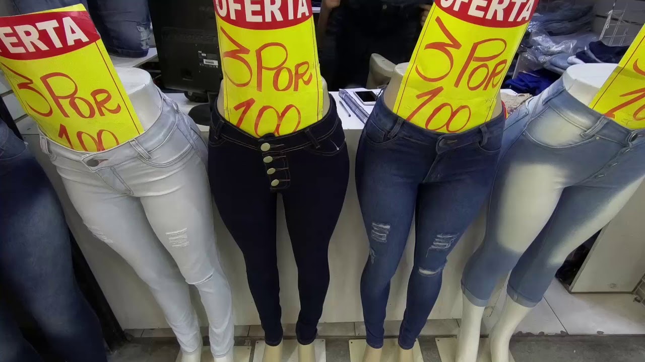 calça jeans shopping vautier