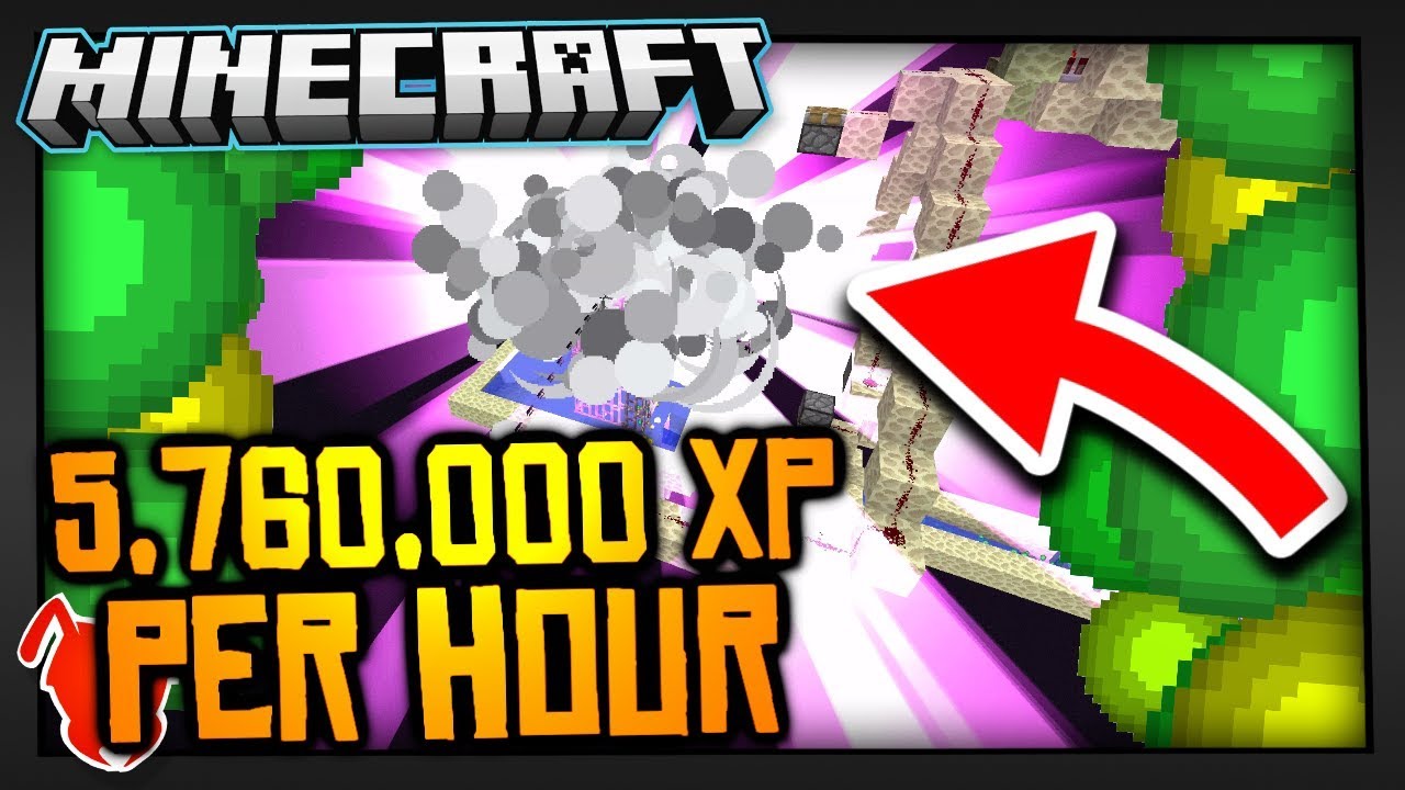 5,760,000 XP an HOUR in MINECRAFT?!