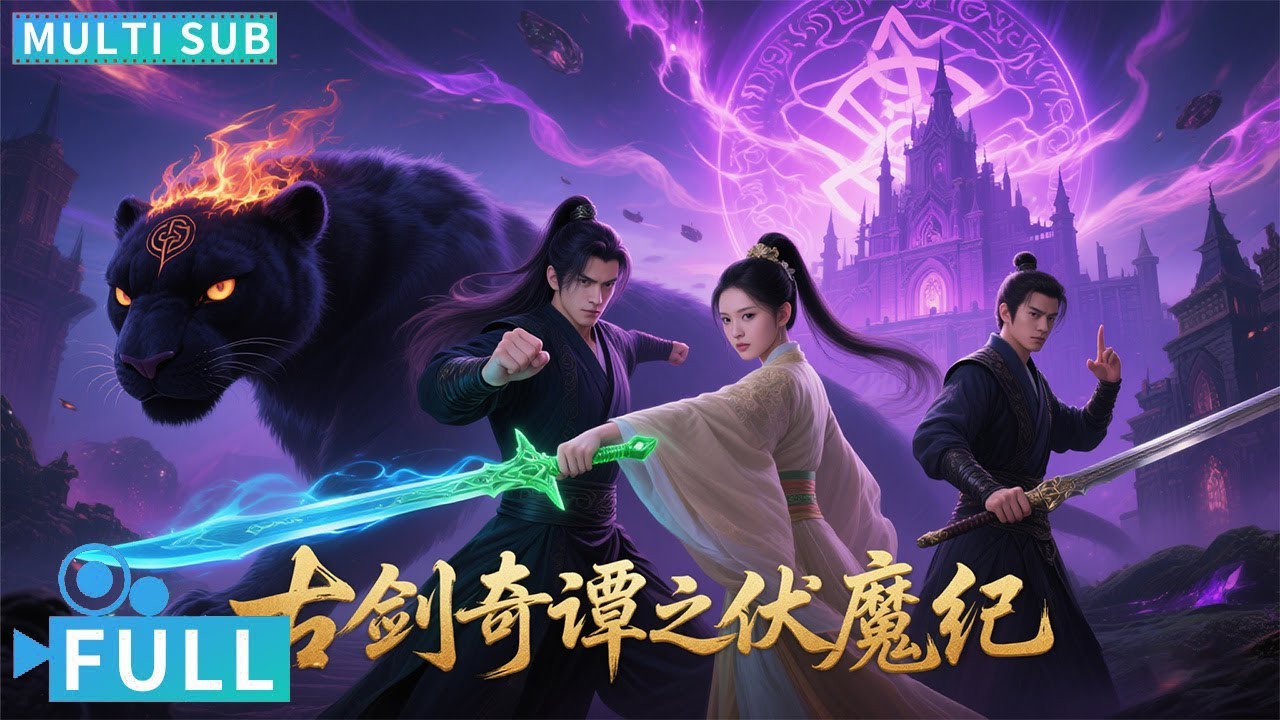 【Multi Sub】《古剑奇谭之伏魔纪 /Swords of Legends: Age of Demons》魔剑剑灵爱上降魔少女 反派降世为爱殊途领众妖灭世丨#电影 #腾讯视频 #玄幻电影