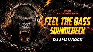 DJ SARZEN 💀🔥FEEL THE BASS SOUND CHECK⚡EXTREME DJ SOUND SYSTEM  | FULL BASS TEST 🎧 DJ AMAN ROCK