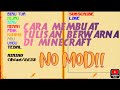 Cara membuat tulisan berwarna di minecraft