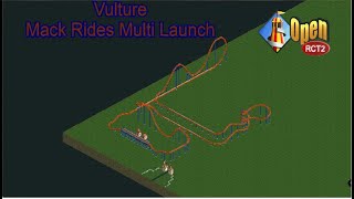Vulture - Mack Rides Multi Launch Coaster In Open Rct 2