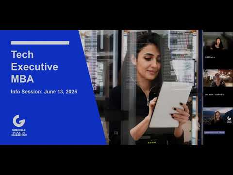 Tech Executive MBA: Lead at the Intersection of Technology and Business