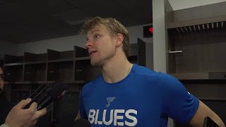 Blues will 'keep trusting the process' despite loss to Bruins, Colton Parayko says