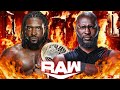 Oba Femi vs Omos Wwe Raw Netflix 11 Feb 2026 Extreme 