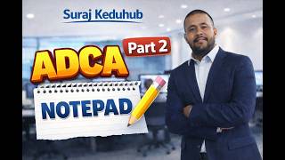 Celebrity Notepad Tutorial Part 2 | Introduction to Notepad | Basic Interface in Hindi | #ADCA #basiccomputer Wealth