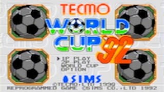 Tecmo World Cup '92 (SEGA Mega Drive)