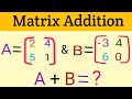 What is Matrices || How to Add Two Matrix || Addition of Two Matrices