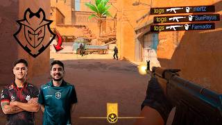 Joguei contra os jogadores da G2 e matei 30 (Partida completa)