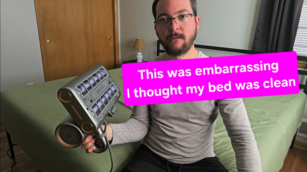 Мой матрас был научным экспериментом, пока я не попробовал пылесос для матрасов RANVOO (СПОНСОР R...