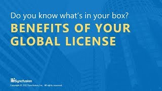 The Syncfusion Global License: Everything You Need to Know [Webinar]