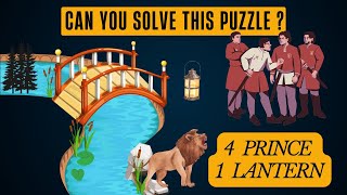 Bridge Puzzle in Hindi | Famous Interview Puzzle #puzzle #reasoning #interviewpuzzle #learninbrief screenshot 4