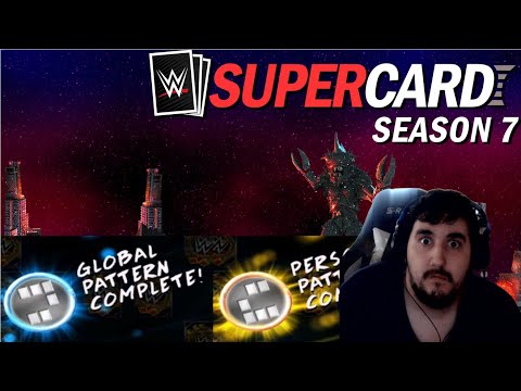Brand New WWE Supercard Global And Personal Pattern 12/24/2020 My Friends Jabaited me X_X