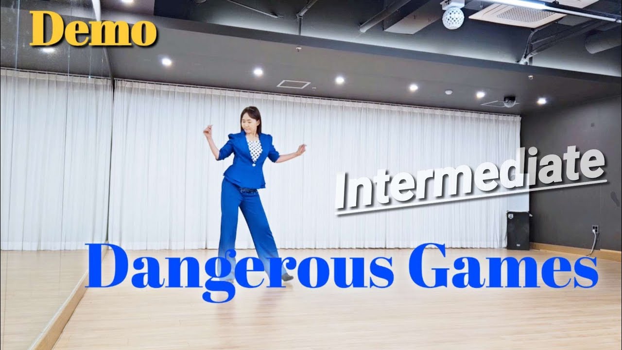 Dangerous Games LineDance | 데인저러스 게임 라인댄스 | Intermediate | #조이풀라인댄스 | #용인수지라인댄스 | #풍덕고맞은편 