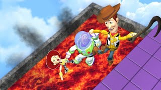 GMOD Ragdolls Test 2 | Toy Story (Woody, Buzz, Jessie)