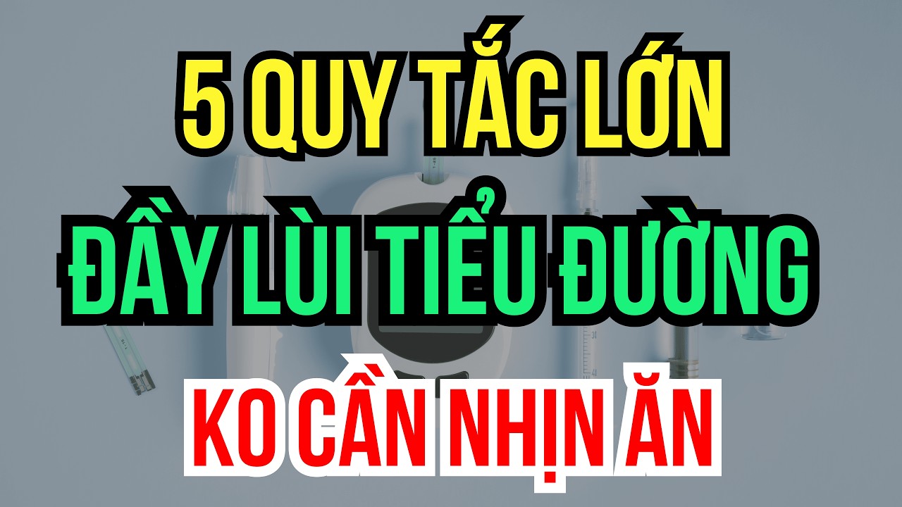 5 Quy Tắc Vàng "Đẩy Lùi" Tiểu Đường & Những Món Ăn "Cứu Tinh" Cho Người Cao Tuổi
