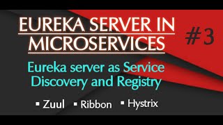 Eureka server spring boot tutorial  |  Microservices Basic #3