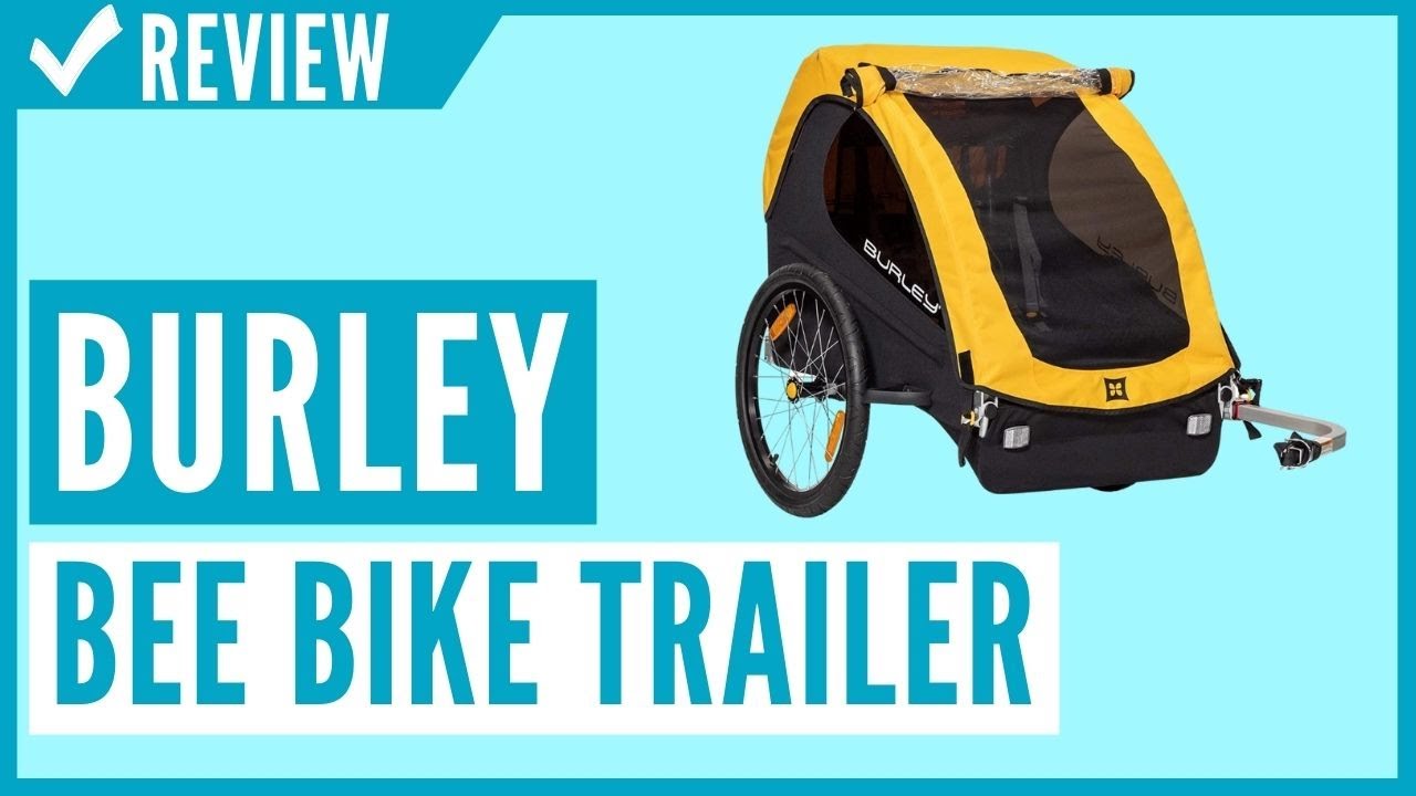 Burley Bee Bike Trailer Review YouTube
