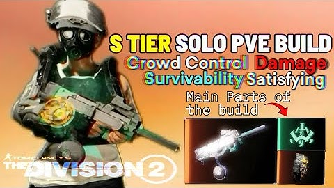 S TIER SOLO PVE BUILD // THE DIVISION 2 HUNTERS FURY CHATTERBOX MEMENTO
