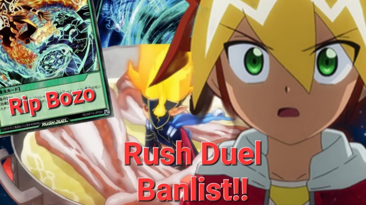 Yugioh Rush Duel Banlist!! Sevens Road Magician Loss! Grand Extreme Crashes!
