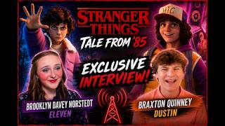 Full I Was Sobbing!:  Brooklyn Davey Norstedt & Braxton Quinney On Stranger Things Tales from 85 Guide