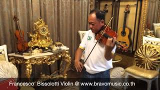 #FrancescoBissolottiViolin @ www.bravomusic.co.th