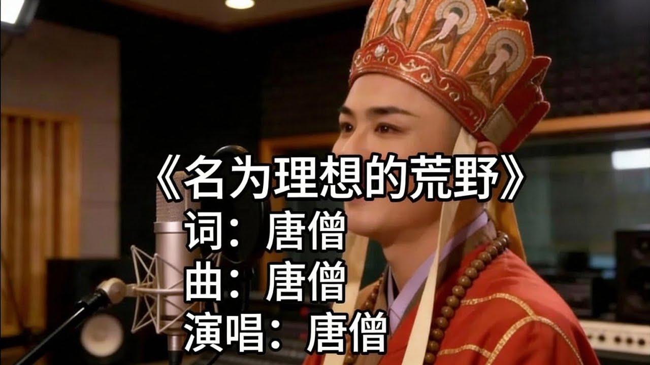 AI神仙曲！《名为理想的荒野》The Wilderness of Ideal - 当三藏换上西装背起KPI | 现代西游禅意流行 | 