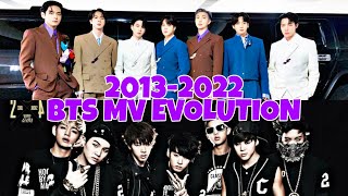 BTS MV EVOLUTION (2013-2022) OT7 VERSION 💜//BTS 9TH ANNIVERSARY #bts